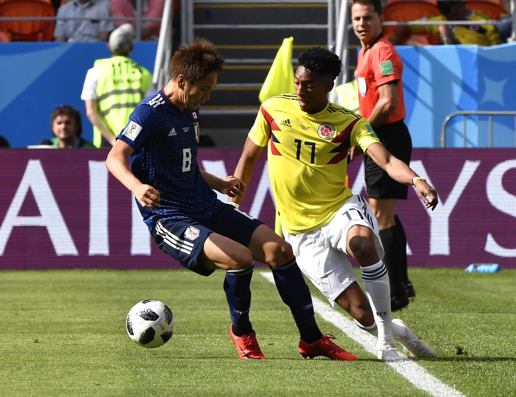 日本vs哥伦比亚